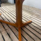 Oval table Baumann, two extensions, rosewood top.