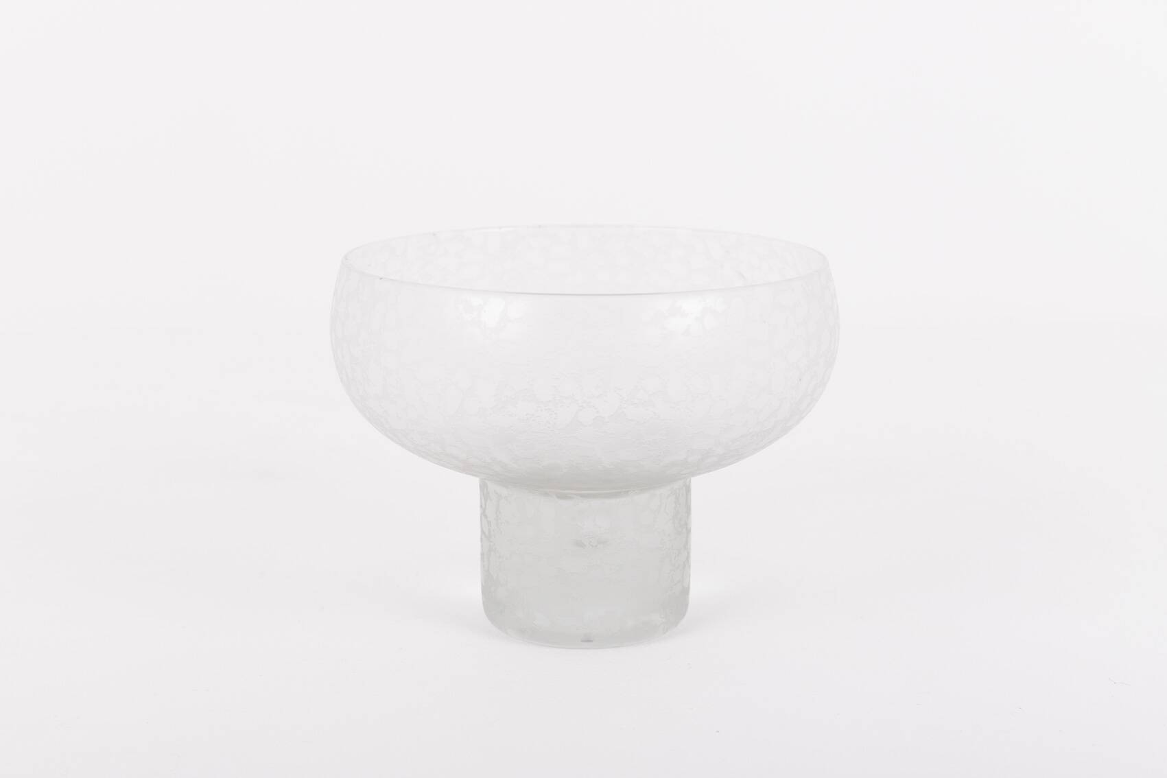 Italian design crystal bowl from 1980’s