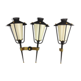 2 Appliques "torch" of Arlus 1950