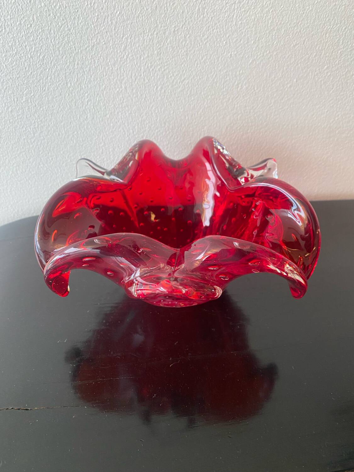 Vintage murano empty pocket by sommerso