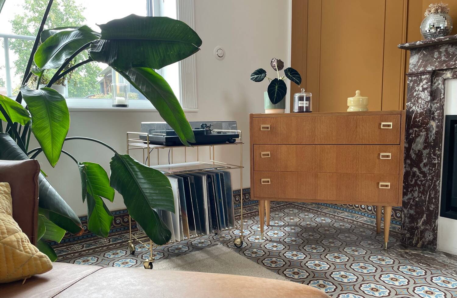 Commode bois vintage