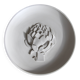 White earthenware centrepiece