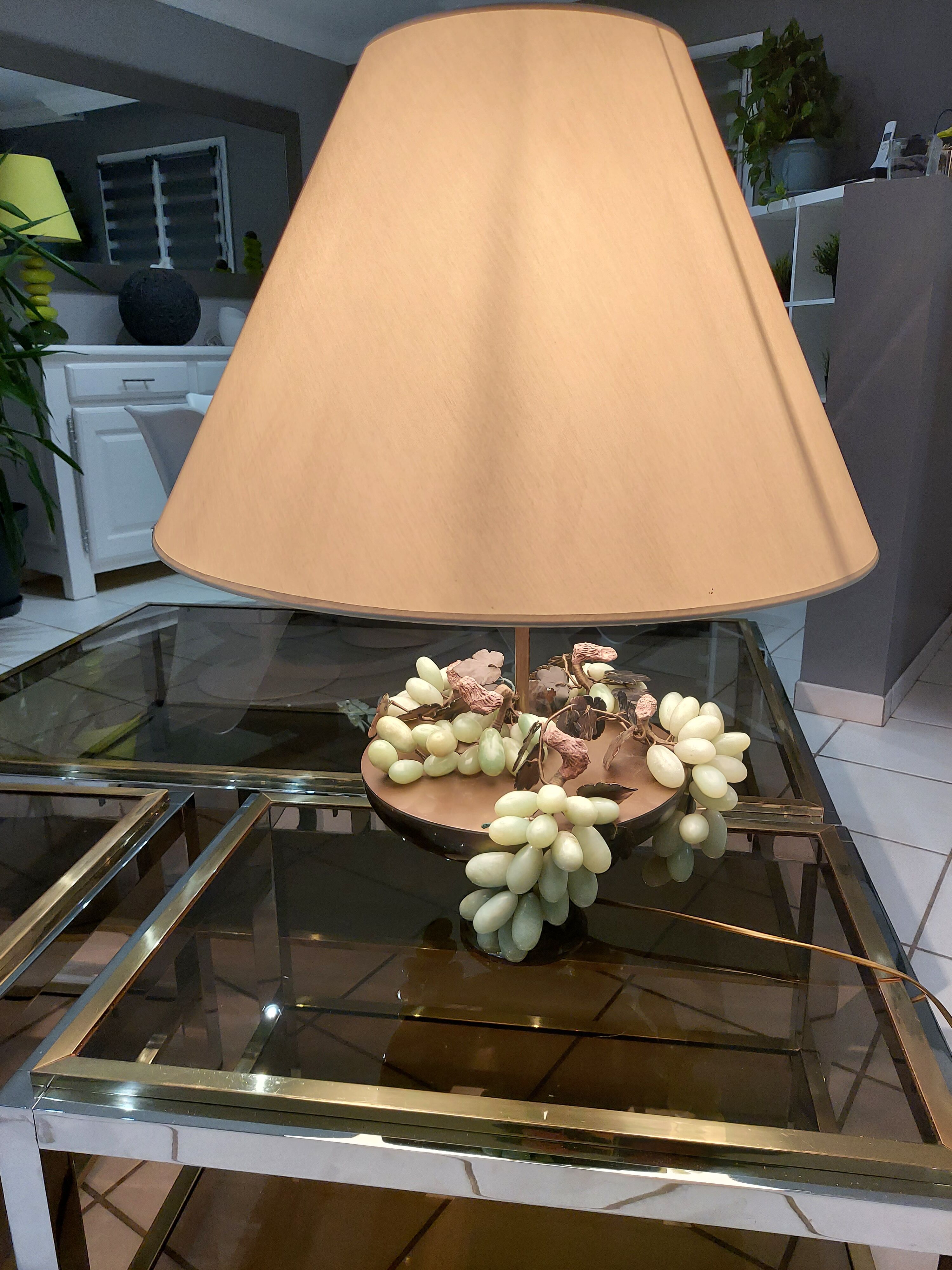 Large vintage living room lamp Italy 1970