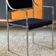 Set of 4 chairs and 2 armchairs model SQ by Willy Rizzo 1970