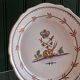 Slightly hollow dish with wavy edge in very good condition from Nevers.