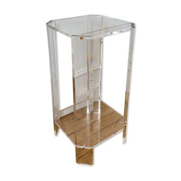 Plexiglass pedestal David Lange