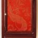 Medicine cabinet in red lacquered wood “Blood of beef”, Circa 1930