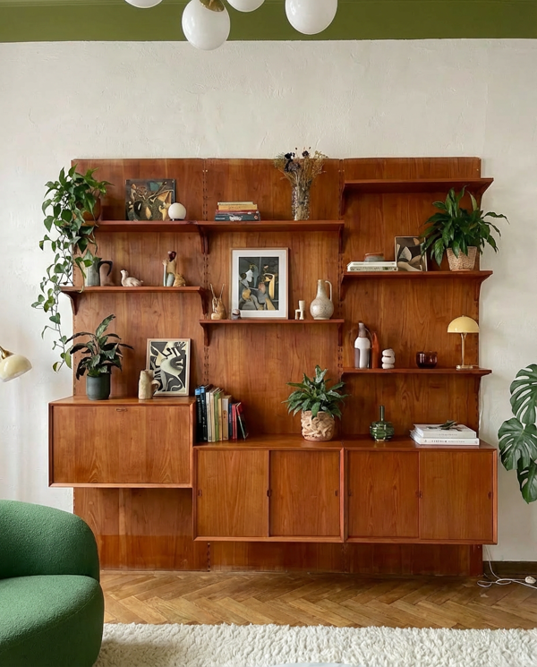 Wall unit royal system – design par poul cadovius (1958), danemark