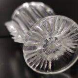 Transparent Murano Glass Vase attr. to Barovier and Toso, Italy