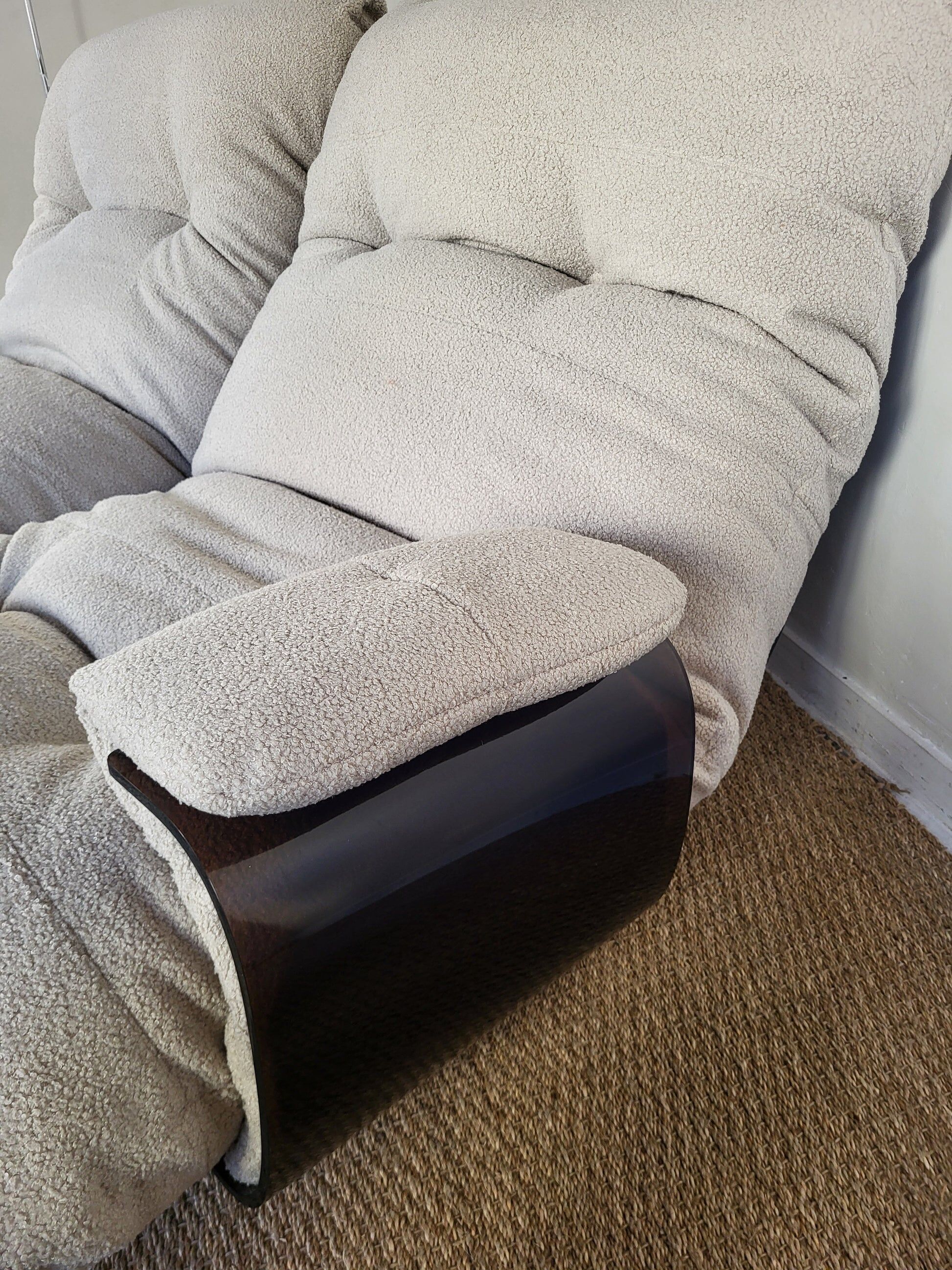 Marsala two-seater sofa