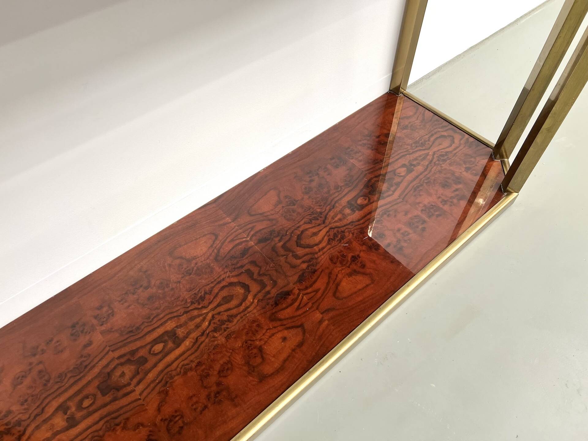 Jean-Claude Mahey lacquered console table