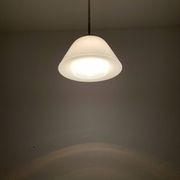 Opaline Glass Pendant Lamp by Wilhelm Wagenfeld for Peill and Putzler