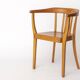 Vintage Beech Armchair – 1950s/60s German Chair – Restored Mid-Century
