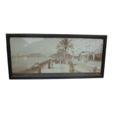 Photographie ancienne encadrée: Panorama de Cannes (vers 1900)