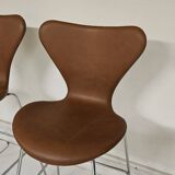 Ensemble de tabourets de bar Arne Jacobsen par Fritz Hansen