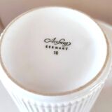 Arzberg porcelain scroll vase from the 70s