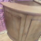 Pickled mahogany veneer neck