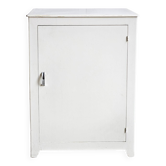 Low sideboard, bar furniture, cupboard, white wood, vintage, 60s