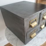 Metal storage cabinet
