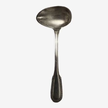 Sauce spoon in silver metal Ercuis