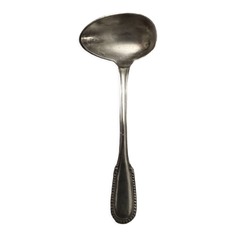 Sauce spoon in silver metal Ercuis