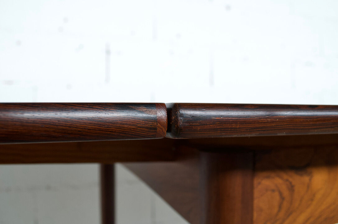 Scandinavian rosewood dining table 60's