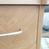 Scandinavian desk based on a Singer piece of furniture.