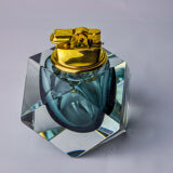 Grey Sommerso Lighter by Seguso, Murano, Italy, 1970