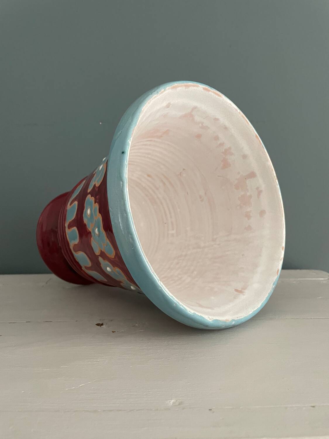 CAB Art Deco tulip vase