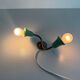Small simple 2-headed brass wall light, 1950s, Italy.
