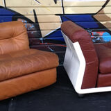 Pair of Amanta C&B 1966 first generation lounge chairs
