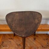 Tripod wooden table modernist