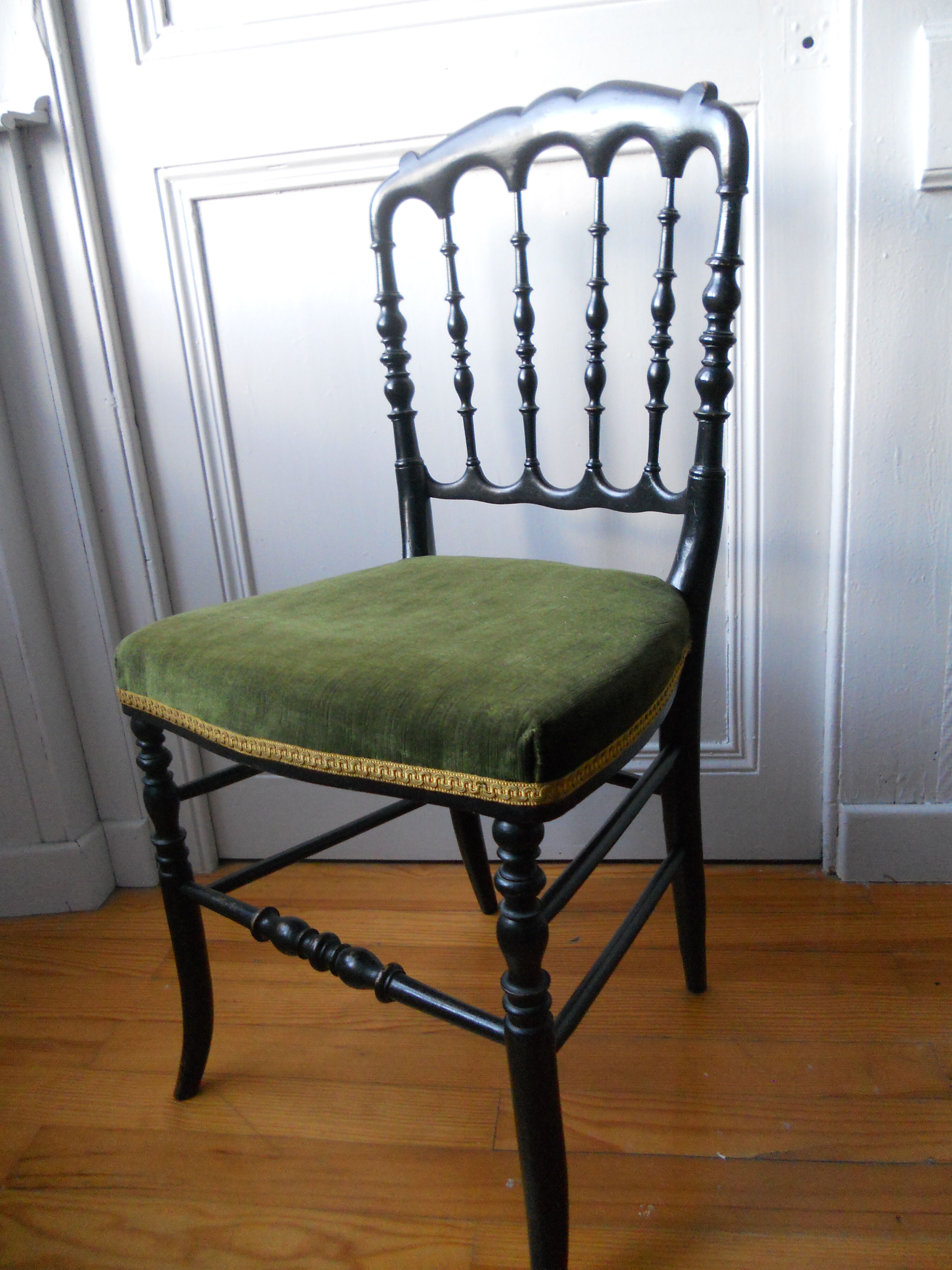 Ancient Napoleon lll chair