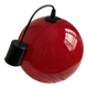 Red opaline glass pendant (circa 60/70)