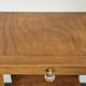 1950s side table with compass legs