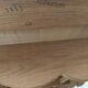 Oak farmhouse table stamped R Trotel