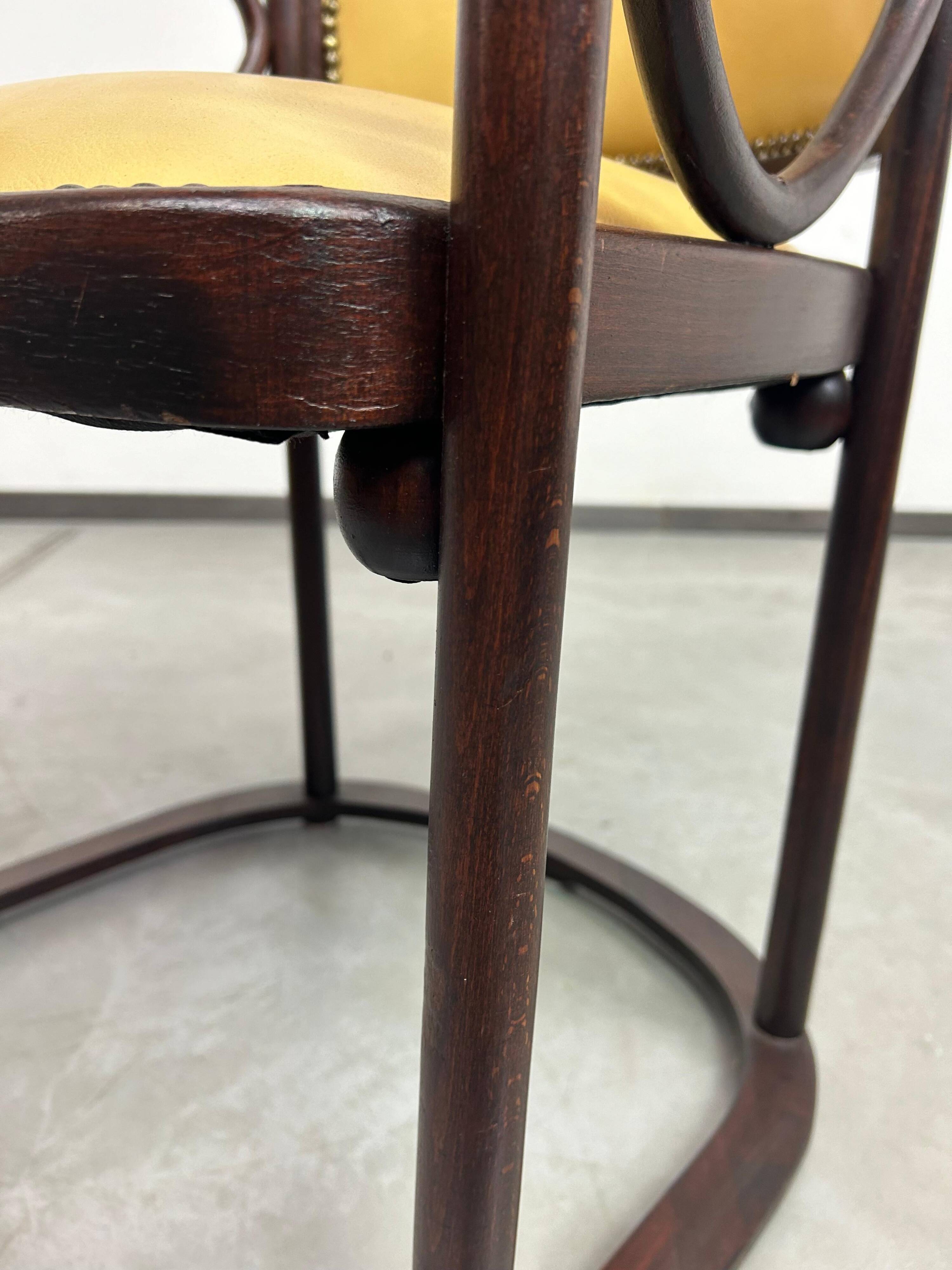Fledermaus seating group by Josef Hoffmann for Jacob Josef Kohn