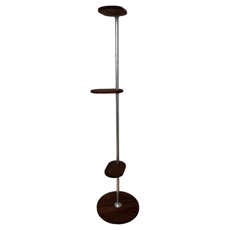 Support de fleurs Bauhaus en chrome tubulaire, années 1940