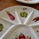 1960s Porcelain Fondue Plates from Berry