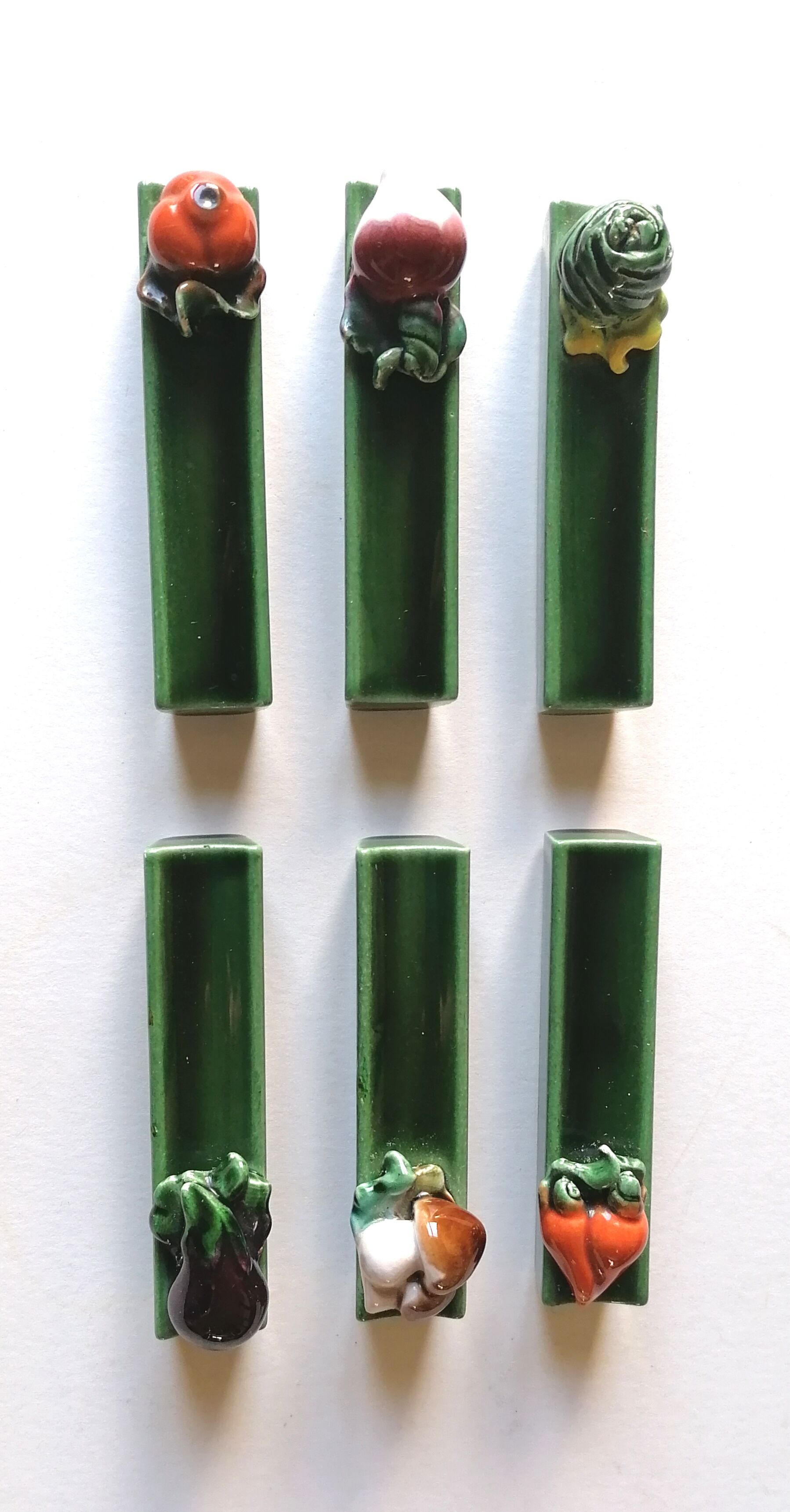 6 slurry vegetable knife holders