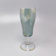 1960s set of six crystal glasses, made in Italy