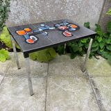 Belarti attribution side table - with tiles - 1960/70's
