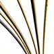 Large 6-branch arc floor lamp - Italy. 1950