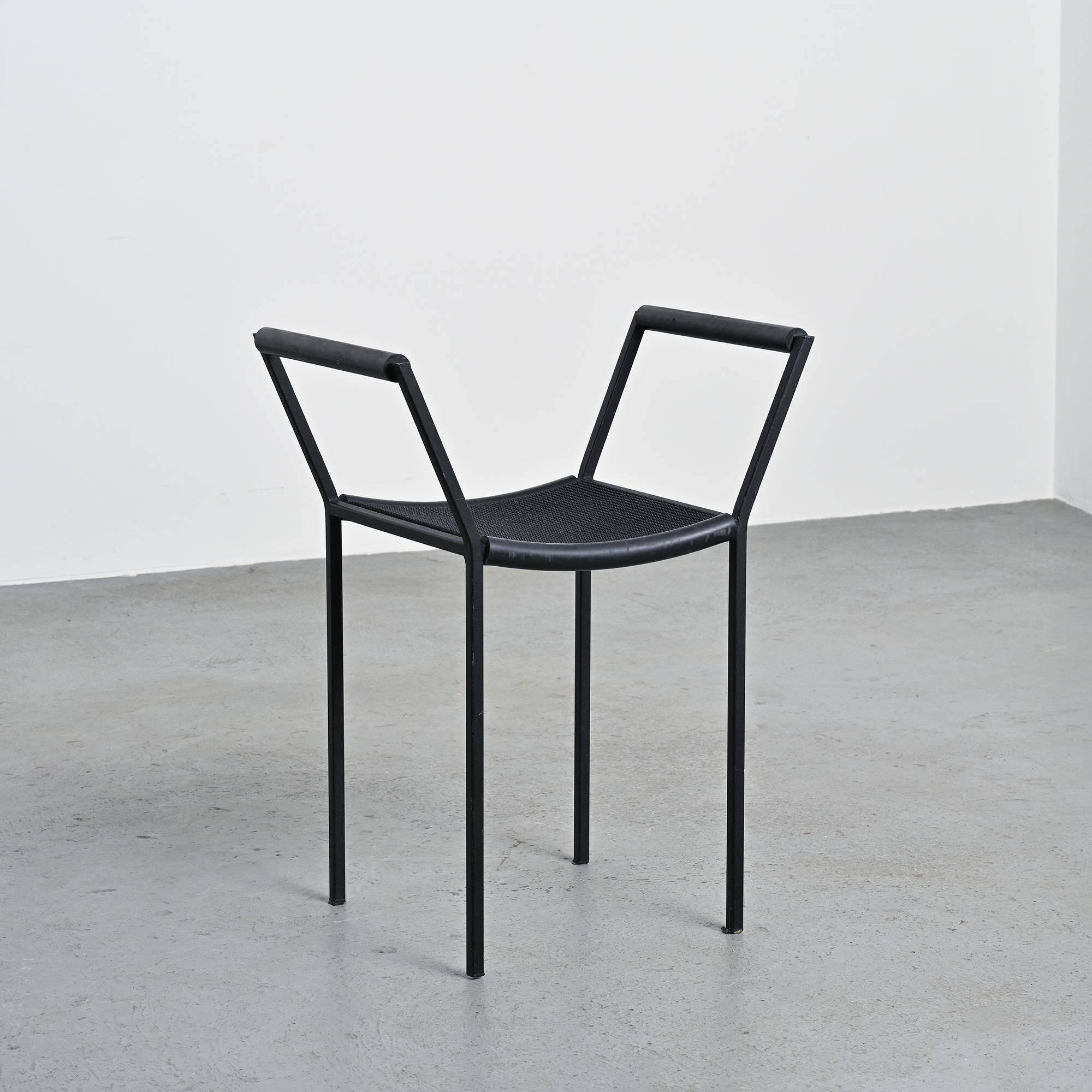 Set of three Millepunte stools by M. Peregalli and S. Calatroni, Italy.
