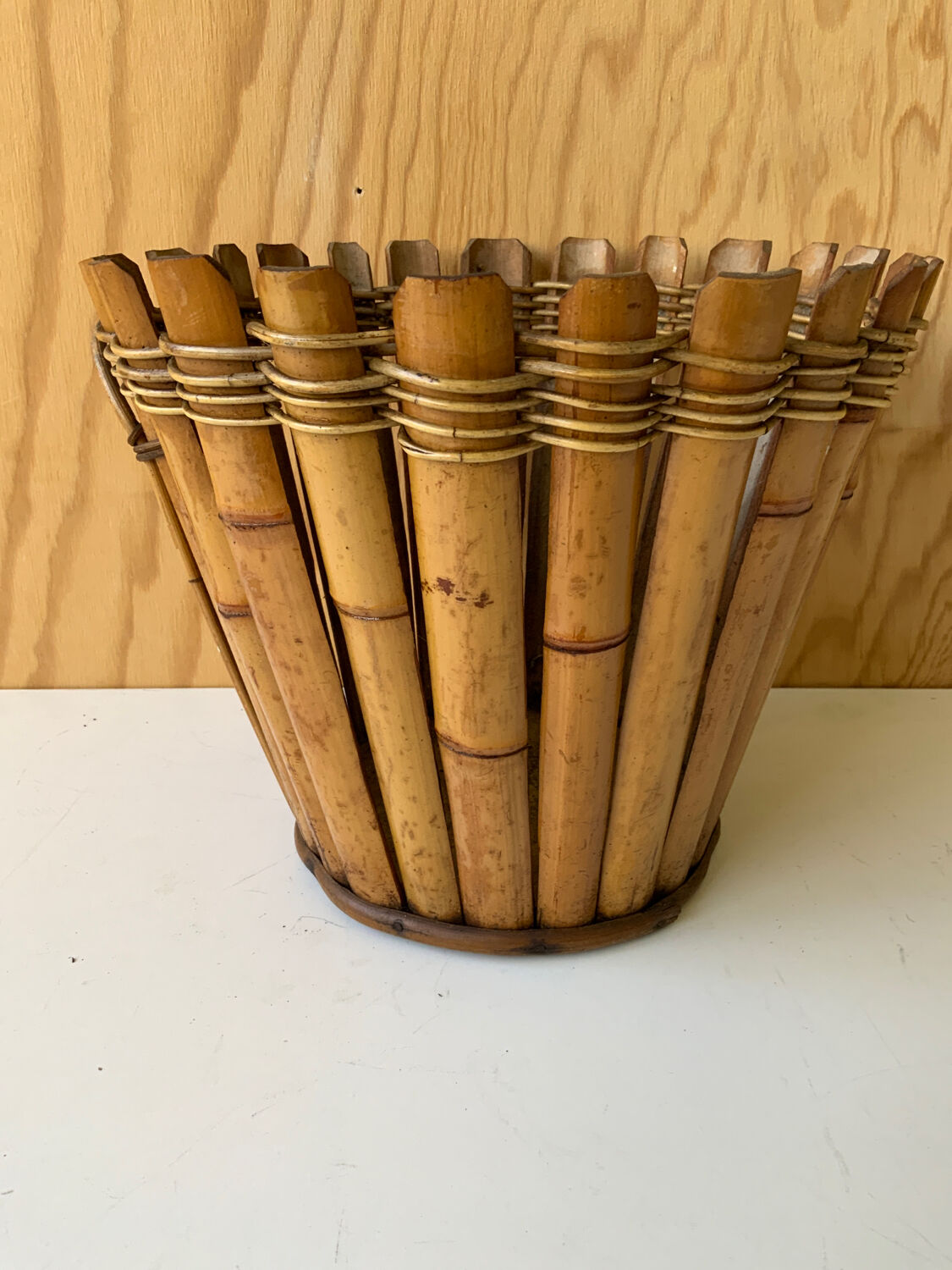 Rattan pot cover or basket