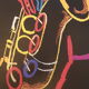 Affiche originale Rolf Unie- 30 th Montreux Jazz Festival