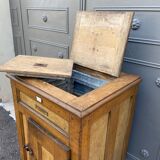 Glacière frigidaire en bois sapin epoque 1900