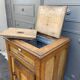 Glacière frigidaire en bois sapin epoque 1900