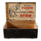 Malle en bois, amidon Le Chat Hoffmann