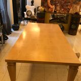 Wooden dining table